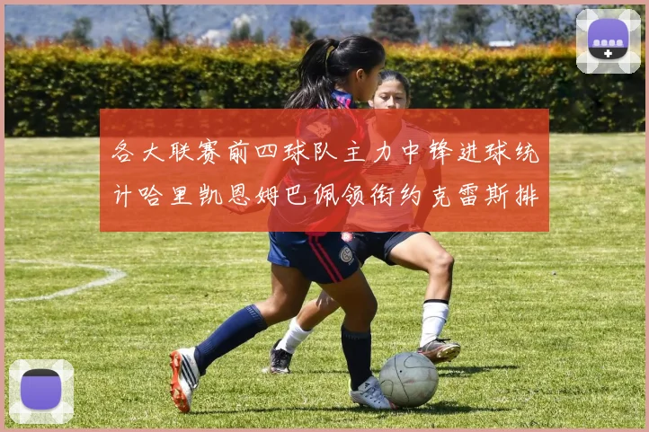 各大联赛前四球队主力中锋进球统计哈里凯恩姆巴佩领衔约克雷斯排名倒数第二
